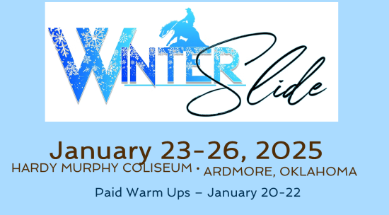 NRHA Winter Slide Jan 23-26, 2025
